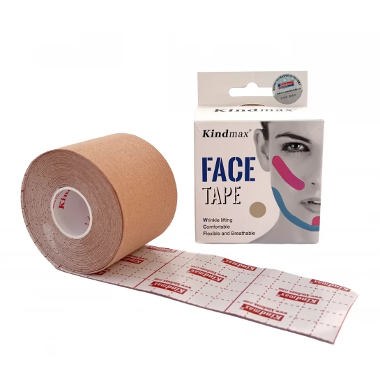 Кінезіо тейп для обличчя Kindmax Face Tape 5см х 5м