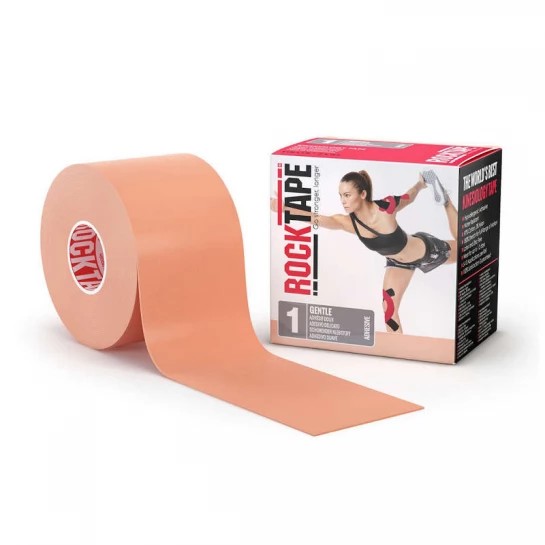 Кінезіо тейп RockTape #1 RX 5см х 5м чутливий